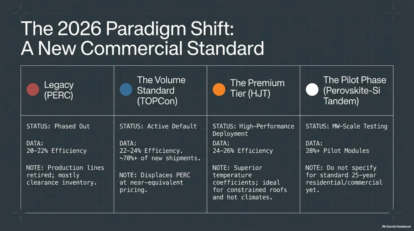 2026 solar panel technology briefing — slide 2