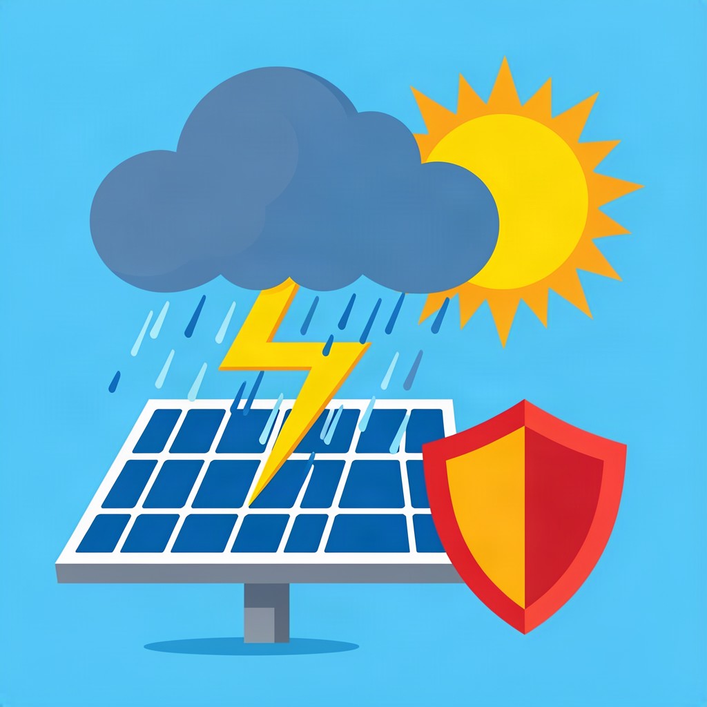 Solar During Tucson Monsoon Season